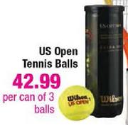 US Open Tennis Balls-Per Can Of 3 Balls