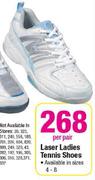 Dunlop  Laser Ladies Tennis Shoes-Per Pair