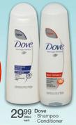 Dove Shampoo/Condtioner-200ml Each