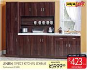 Jensen 3 Piece Kitchen Scheme