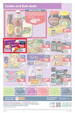 Pick N Pay KZN : Loads Of Ways To Save This Winter (20 Aug - 1 Sep 2013), page 12