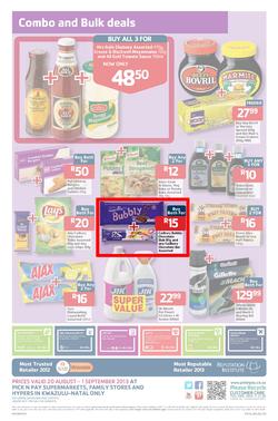 Pick N Pay KZN : Loads Of Ways To Save This Winter (20 Aug - 1 Sep 2013), page 12