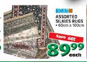 Assorted Silkies Rugs-60cm x 100cm Each
