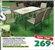 H&H Collection Fisher Island Patiostoel-Elk
