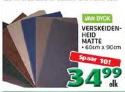 Van Dyck Verskeidenheid Matte-60cm x 90cm Elk