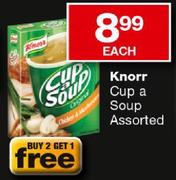 Knorr Cup A Soup Each