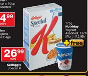 Kellogg's Special K-500g, Nutriday Yoghurt-175g Each