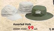 Camp Master Assorted Hats Each
