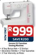 Janome 52 Function Sewing Machine