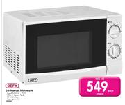 Defy 20L Manual Microwave(DMO348)-Each