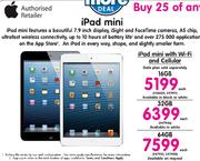 Apple 32GB iPad Mini With Wi-Fi And Cellular-Each