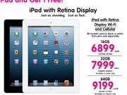 Apple 16GB iPad With Retina Display Wi-Fi And Cellular-Each
