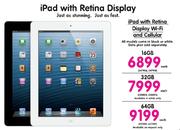 Apple 64GB iPad With Retina Display Wi-Fi And Cellular-Each