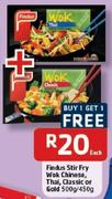 Findus Stir-Fry Wok Chinese, Thai, Classic Or Gold-500g/450g Each