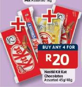 Nestle Kit-Kat Chocolates Assorted-4x45g/48g
