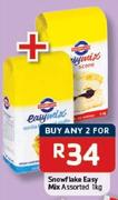 Snowflake-Easy Mix Assorted-2x1kg