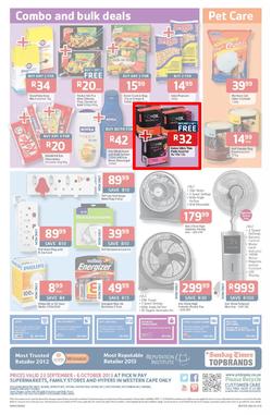 Pick N Pay Western Cape : Summer Savings From SA's Favourite Supermarket*(23 Sep - 6 Oct 2013), page 12