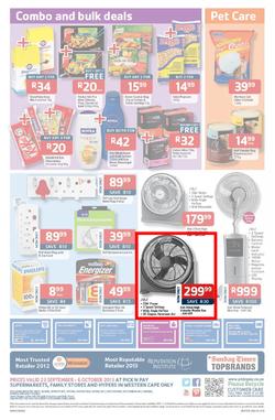 Pick N Pay Western Cape : Summer Savings From SA's Favourite Supermarket*(23 Sep - 6 Oct 2013), page 12