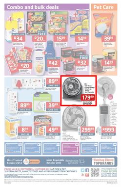 Pick N Pay Western Cape : Summer Savings From SA's Favourite Supermarket*(23 Sep - 6 Oct 2013), page 12