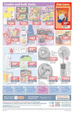 Pick N Pay Western Cape : Summer Savings From SA's Favourite Supermarket*(23 Sep - 6 Oct 2013), page 12
