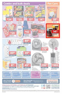 Pick N Pay Western Cape : Summer Savings From SA's Favourite Supermarket*(23 Sep - 6 Oct 2013), page 12