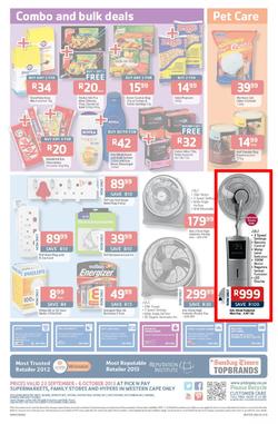 Pick N Pay Western Cape : Summer Savings From SA's Favourite Supermarket*(23 Sep - 6 Oct 2013), page 12