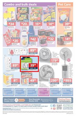 Pick N Pay Western Cape : Summer Savings From SA's Favourite Supermarket*(23 Sep - 6 Oct 2013), page 12