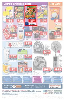 Pick N Pay Western Cape : Summer Savings From SA's Favourite Supermarket*(23 Sep - 6 Oct 2013), page 12