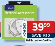 PnP Extension Cord 3m