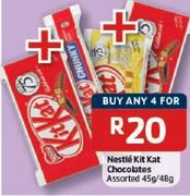 Nestle Kit Kat Chocolates Assorted-4x45g/48g