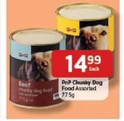 PnP Chunky Dog Food Assorted-775g Each