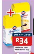 Snowflake Easy Mix Assorted-2 x 1Kg