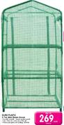 Duro Plastic 3 Tier Mini Green House-Each