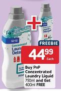 PnP Concentrated Laundry Liquid-750ml Each