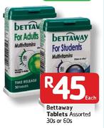 Bettawat Tablets Assorted-30's Or 60's Each