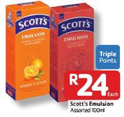 Scott's Emulsion Assorted-100ml Each