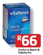 Vitaforce Nutri-B Tablets-60's