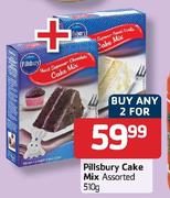  Pillsbury Cake Mix Assorted-2X510g