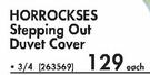 Horrockses Stepping Out Duvet Cover 3/4-Each