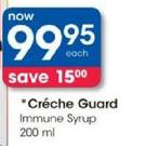 Creche Guard Immune Syrup-200ml Each