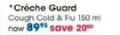 Creche Guard Cough Cold & Flu-150ml