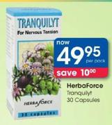 Herba Force Tranquilyt-30 Capsules Per Pack