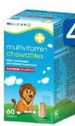 Clicks Multivitamin 60 Raspberry Chews-Per Pack