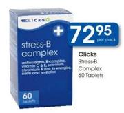 Clicks Stress-B Complex-60 Tablets Per Pack