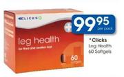 Clicks Leg Health-60 Softgels Per Pack
