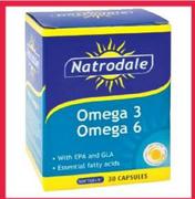 Natrodale Omega 3,6 & 9-30 Capsules Per Pack