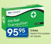 Clicks Herbal Tranquiliser-40 Tablets Per Pack