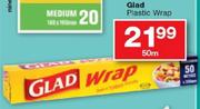 Glad Plastic Wrap-50m
