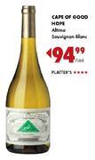 Cape Of Good Hope Altima Sauvignon Blanc-750ml