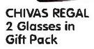 Chivas Regal 2 Glasses In Gift Pack-1 x 750ml Each